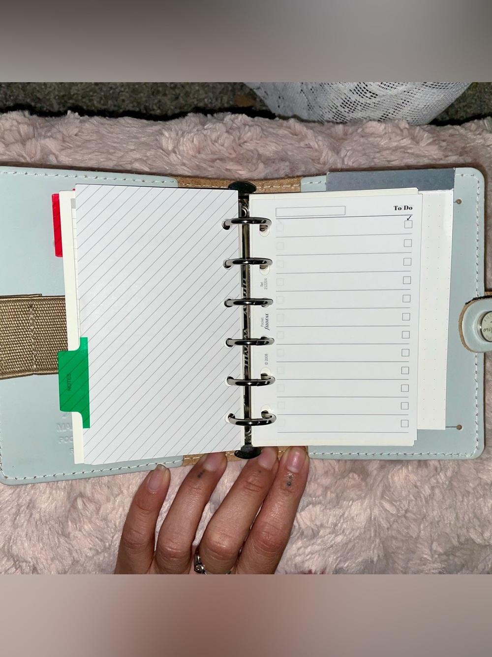 filoFAX Leather pocket Organizer - Picture 5 of 6